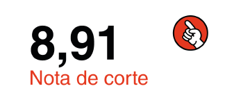 Nota de corte: 8,491