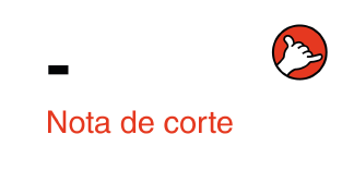 Nota de corte: -